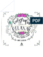 Caligrafia Para Relaxar Amy Latta