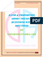 Ratio Proportion PDF by Governmentadda PDF