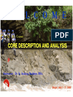 W E L C O M E: Core Description and Analysis