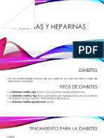 Insulinas y Heparinas