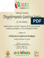 certificado