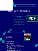 Non Functional Testing: Stevan Zivanovic Senior Consultant Probatur LTD