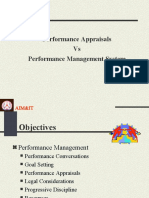 Perf. MGMT - Vs Perf. Appra.