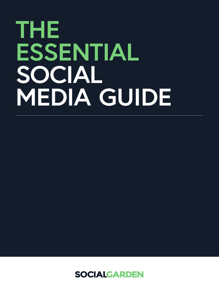 Essential Social Media Guide PDF Linked In Social Media