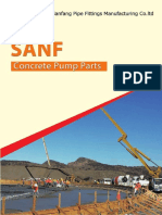 Catalog of SANF Concrete Pump Parts
