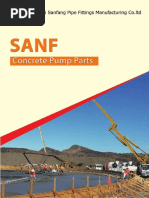 Catalog of SANF Concrete Pump Parts