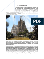 La Sagrada Familia, obra maestra de Gaudí