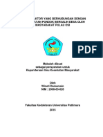 Faktor Pemanfaatan Pondok Bersalin Desa Oleh Masyarakat Pulau Os