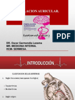 Fibrilacion Auricular.: DR. Oscar Garmendia Lezama Mr. Medicina Interna. Hcm-Sermesa
