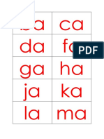 Flash Card Kv