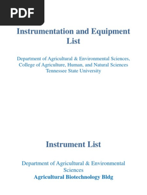 Equipment