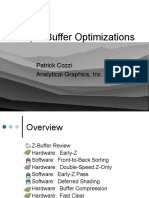 Z-Buffer Optimizations: Patrick Cozzi Analytical Graphics, Inc