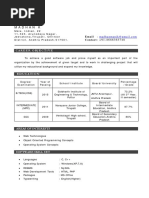 Madhan Resume