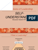 Foundations of Leadership: Self-Understanding