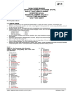 Tes Potensi Akademik 313 Key