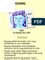 fisiologi kejang