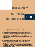 Fertilizacion y Caracteristicas Del Suelo - Cri