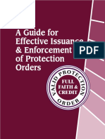 Protection Order Best Practices