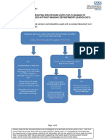 SOP For Cleaning of Ultrasound Probes in Trust Imaging Departments PDF