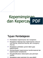 Kepemimpinan Kepercayaan