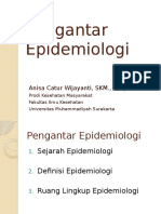 Pengantar Epidemiologi