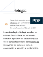 Sociobiología - Wikipedia, La Enciclopedia Libre