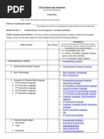 Cs101 Program Logic Formulation 1