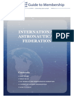 Guide to Membership: Join the International Astronautical Federation
