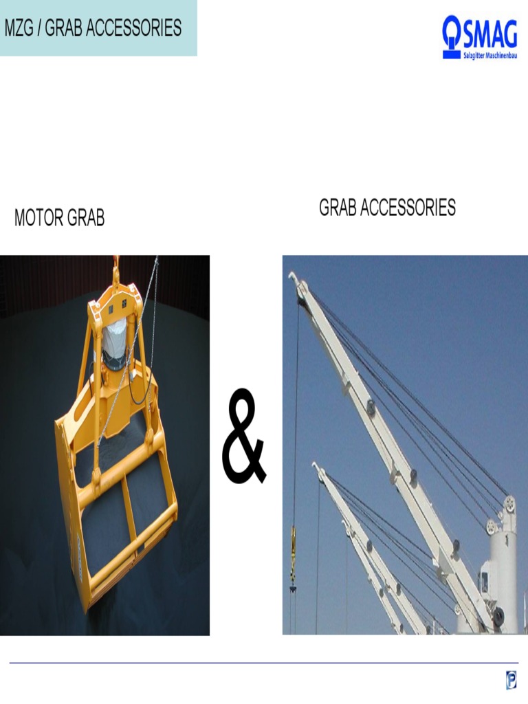 SMAG Grab Accessories and Motor Guide | PDF | Manufactured Goods | Machines