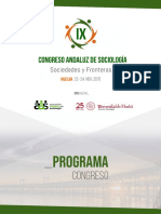 Programa congreso FES XIII