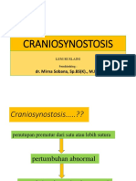 CRANIOSYNOSTOSIS: PENUTUPAN PREMATUR SUTURA KRANIUM