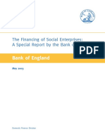 BoE-Financing Social Enterprise Report