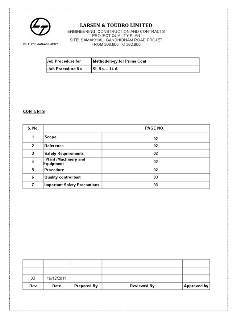 14a Prime Coat PDF Materials Chemistry