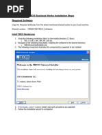 TIBCO TRA and BW Installation Guide | PDF | Installation (Computer ...