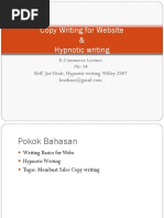 Copy Writing & Hypnotic Writing