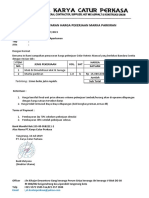 Surat Penawaran Marka Apartemen