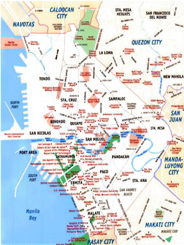 Map of Navotas, Manila | PDF