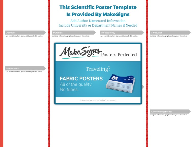 Add Author Names and Information Include University or Department Names ...