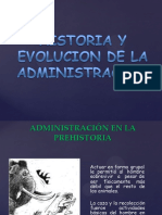 Historia de La Administracion