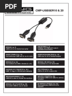 Konig 4x rs232 1x Usb Adapter MANUAL CMP-USBSER20 COMP PDF