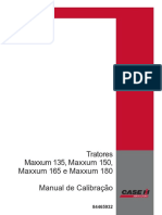 Manual de Calibração Tratores Maxxum135, 150, 165 e 180