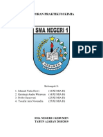 Laporan Praktikum Kimia Sifat Koloid Efek Tyndall