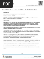 Boletín Oficial RePET