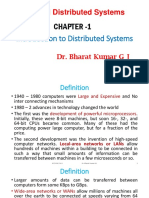 Advanced Distributed Systems: Chapter - 1