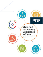 Managing Anti-Bribery Compliance in China