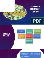 Budget 5 April 2019