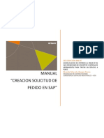 Manual - Creacion de SP en SAP TA01