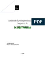 Monografie Bugete Publice - Asezarea Si Perceperea Veniturilor Bugetare La SC IassyFarm SA