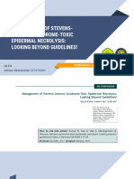 JOURNAL READING - Management of SJS TEN - Looking Beyond Guidelines!