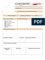 Site Investigation Report: Format No. Rev. No. Rev. Date